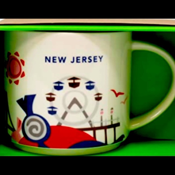 NIB Starbucks New Jersey Mug
